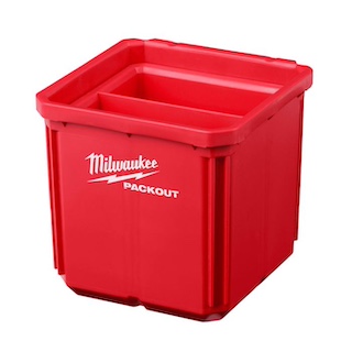 Nesting Regular Organizer Bin (2PK)  Milwaukee PACKOUT 配件收納（102 毫米 x 102 毫米）2 件套