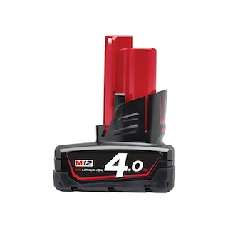 Milwaukee M12 4.0AH Battery / M12 4.0AH 電池