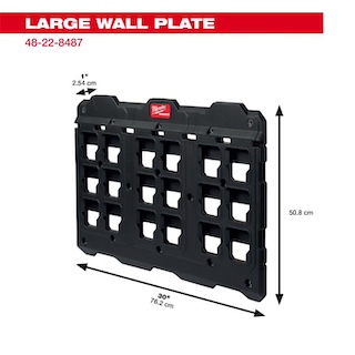 Milwaukee PACKOUT Wall Mounting Plate (L) / PACKOUT 牆壁安裝板 (L)