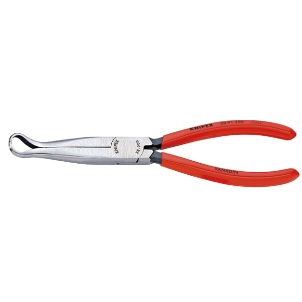 德國 Knipex 彎頭 尖嘴鉗 長嘴 軟管鉗 3891-200