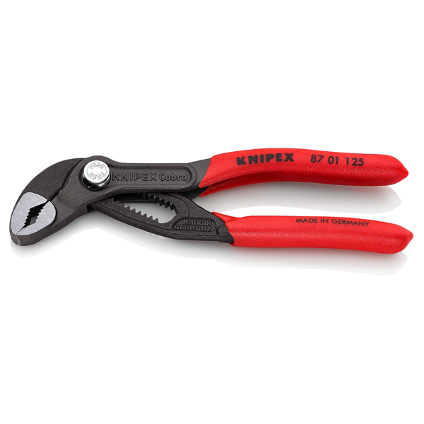 德國製 Knipex 多功能眼鏡蛇 水管鉗 水道鉗 快速調節按鈕 8701 125